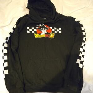 Dragon Ball Z Super Sayian Goku Mens Hoodie M